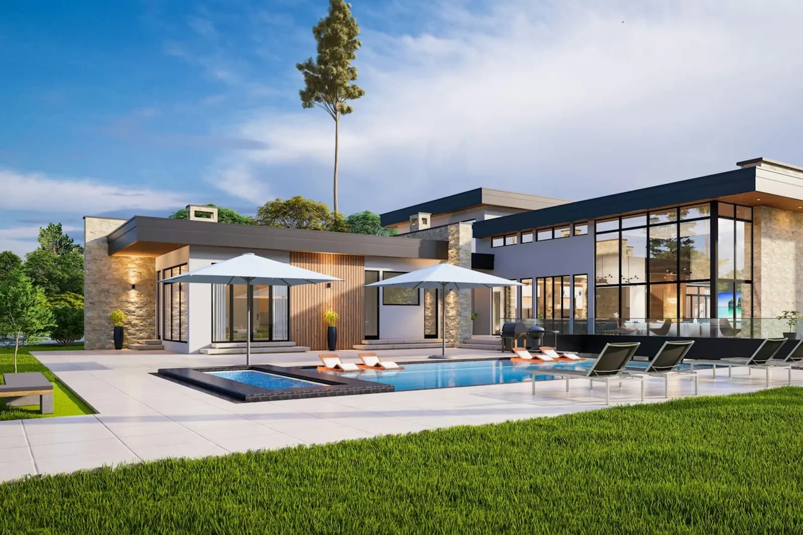 Visuel d'illustration : Villa contemporaine – Gammarth
